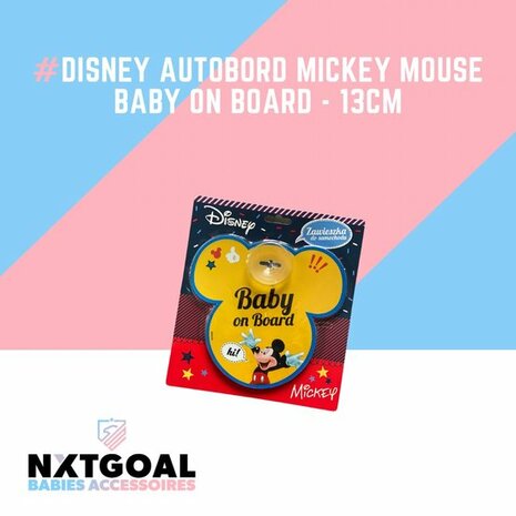 Disney Autobord Baby on Board - 13cm